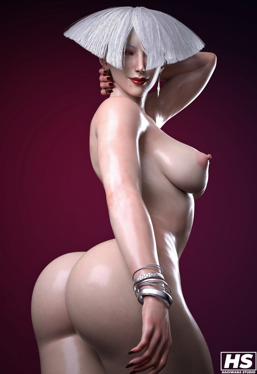 1girl 1girls 3d a.k.i. a.k.i._(street_fighter) albino asa asian asian_female ass big_ass big_breasts booty breasts capcom completely_naked completely_naked_female completely_nude completely_nude_female curvy dat_ass duo_gale fake_nails female_only fighting_game fingernails grey_hair hagiwara_studio high_res hot_ass lips looking_at_viewer muscular naked_female nude nude_female sexy_ass sharp_fingernails short_hair street_fighter street_fighter_6 twitter video_game_character watermark white_hair white_skin