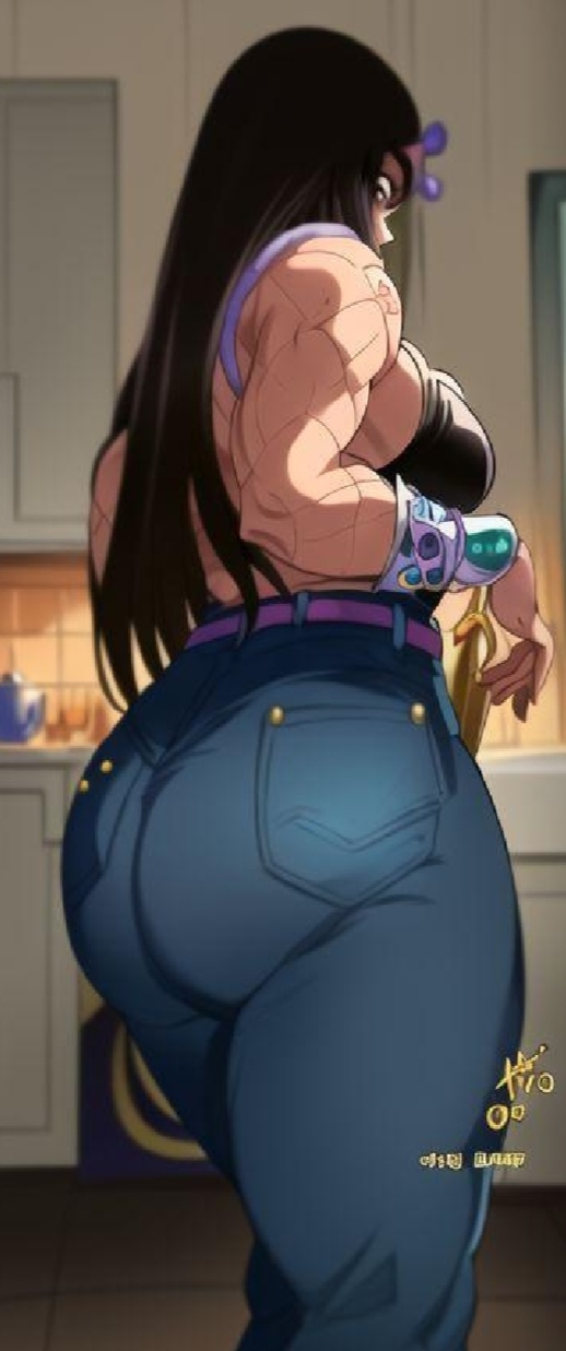 ai_generated ass hero thick_ass