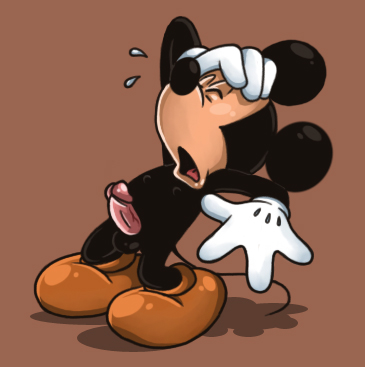 1boy 1girl anthro disney ekuhvielle furry furry_only male male_only mickey_mouse penis tagme