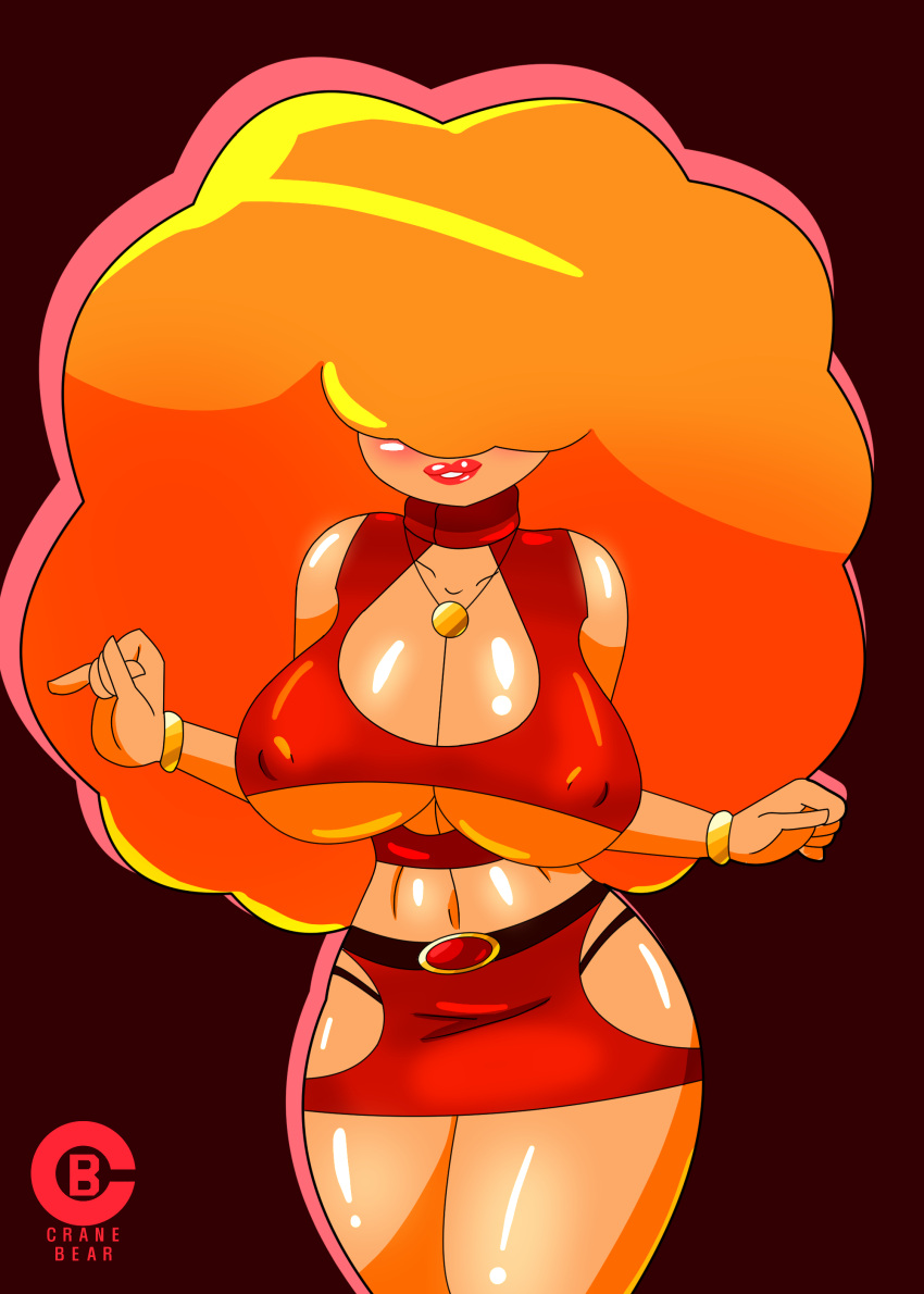 breasts clothing crane_bear powerpuff_girls sara_bellum