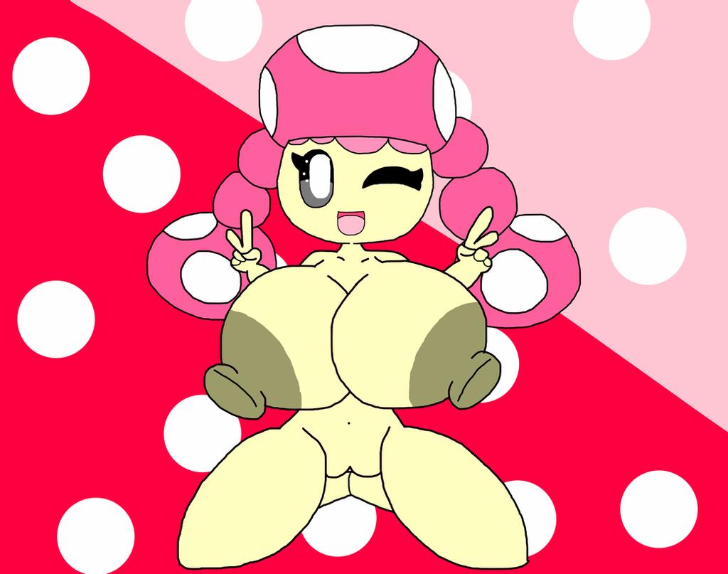 1girl ai_will_never_replace_human_made_art nintendo nude super_mario_bros tagme toadette