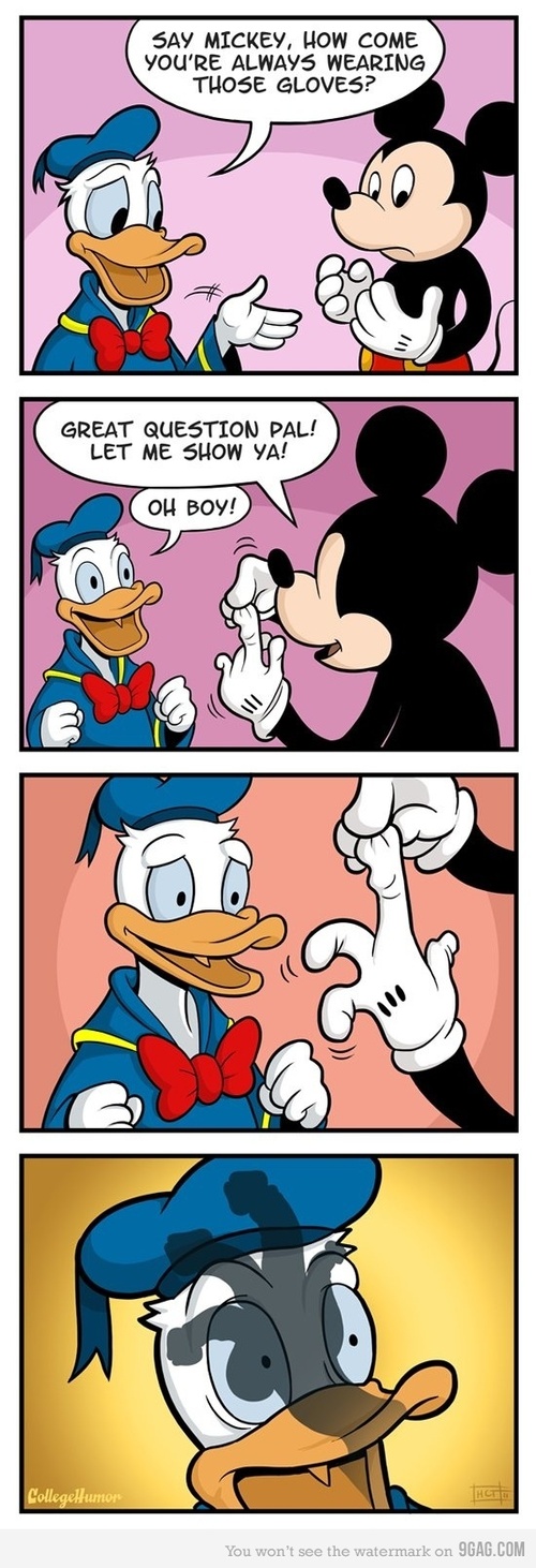 caldwell_tanner comic disney donald_duck english_text fingers male male_only mickey_mouse tagme