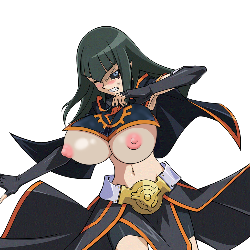 big_breasts bimbo breasts carly_carmine carly_nagisa corruption gigantic_breasts green_hair huge_breasts huge_nipples large_breasts nipples topless yu-gi-oh! yu-gi-oh!_5d's yu-gi-oh!_duel_links