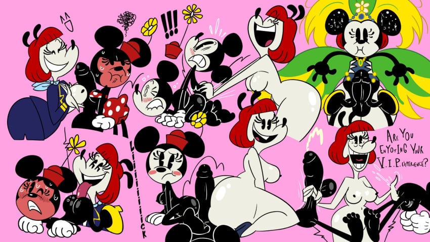 1girl 2d 2d_(artwork) 2d_artwork angry annoyed ass balls breasts cum disney double_assjob double_buttjob double_paizuri erica_(mickey_mouse_shorts) fingering fingering_partner grabbing grabbing_balls hair jones_boi jonesbo50034805 mickey_mouse mickey_mouse_shorts minnie_mouse mouse mouse_boy mouse_ears mouse_girl mouse_tail nude paizuri pleasure pleasure_face pleasured pleasured_face public_domain pushing red_face sex squeezing squeezing_balls squeezing_testicles tagme