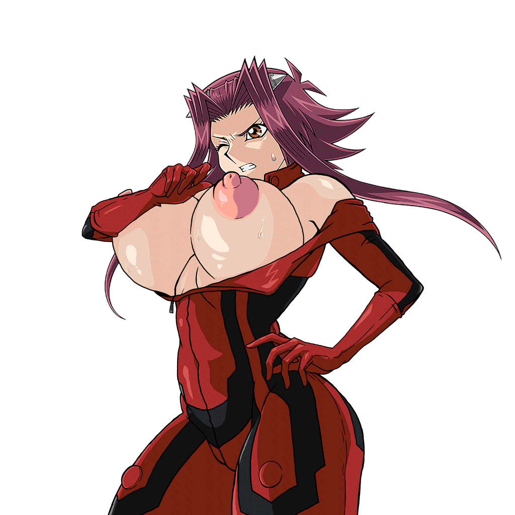 aki_izayoi akiza_izinski areola big_areola big_areolae big_breasts big_nipples bimbo bodysuit breasts breasts_out breasts_out_of_clothes breasts_outside gigantic_breasts hips huge_areola huge_areolae huge_breasts huge_hips huge_nipples huge_thighs izayoi_aki large_areola large_areolae large_nipples nipples red_hair skin_tight thick_thighs thighs tight tight_clothes tight_clothing topless wide_hips xoooooooox_(artist) yu-gi-oh! yu-gi-oh!_5d's yu-gi-oh!_duel_links