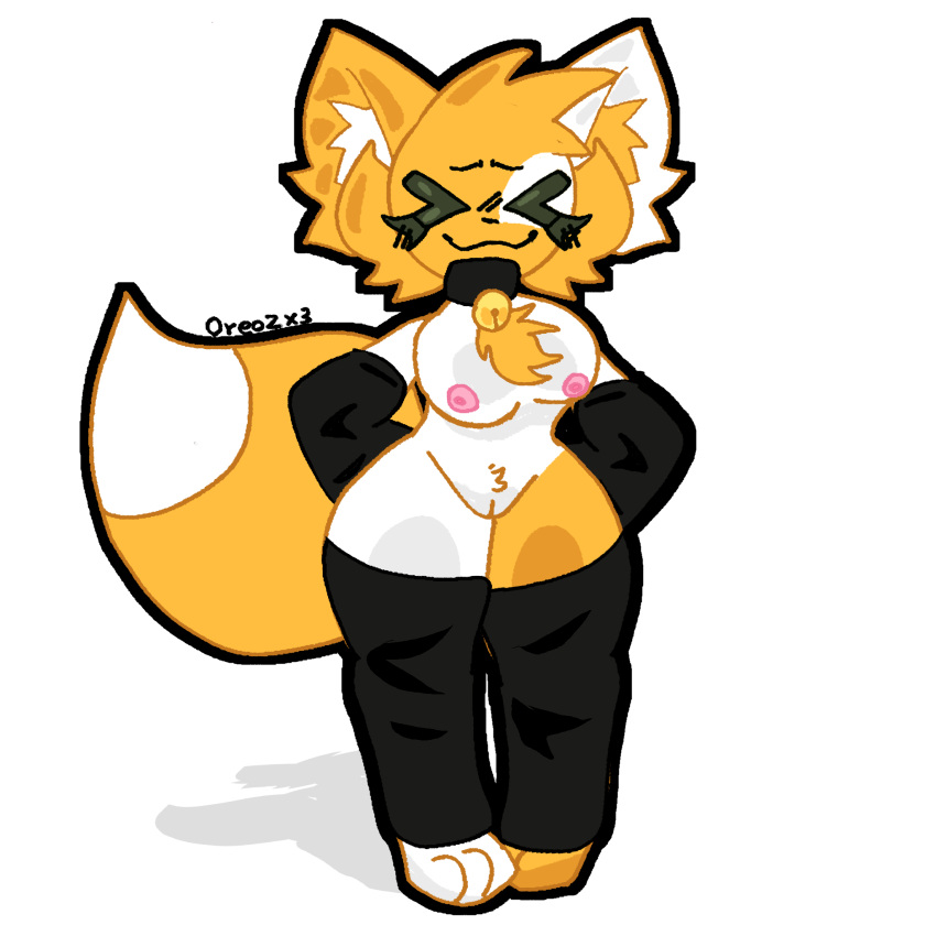 1girl big_ass big_breasts female furry mika_kit