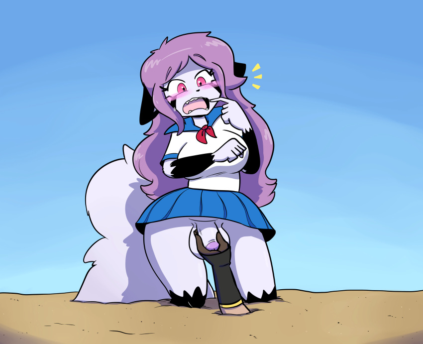 big_breasts chinjireta furry rossali transgender/female