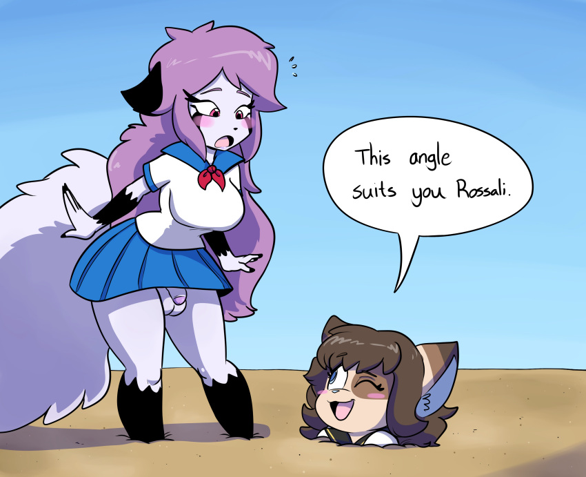 big_breasts chinjireta furry rossali transgender/female