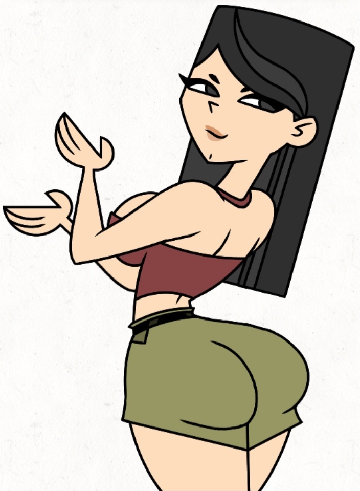1girl ab-lo ass booty_shorts cartoon_network female heather_(tdi) solo total_drama_island
