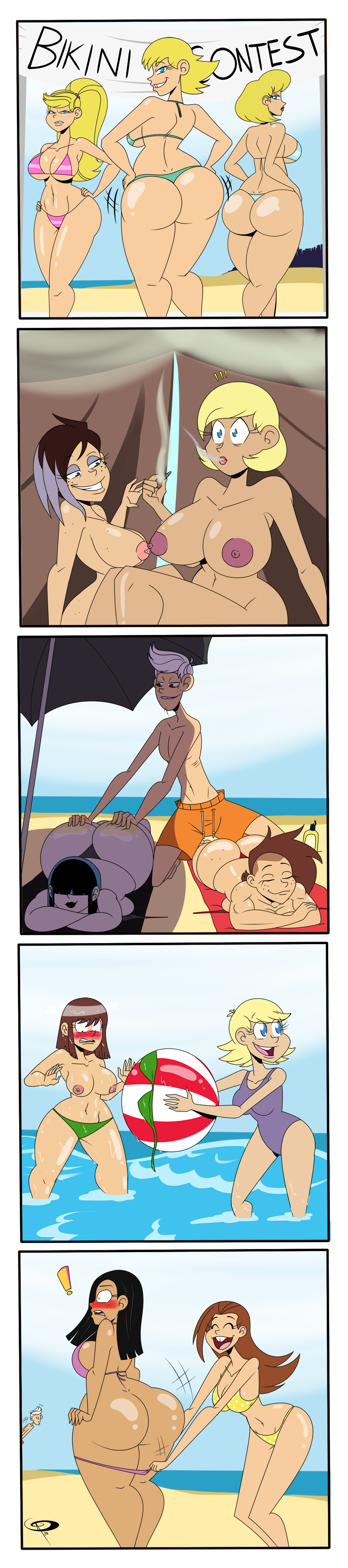 ! 11girls 1boy 6+girls aged_up angry ass ball barefoot beach beach_ball big_ass big_breasts big_sister bikini bimbo black_hair blonde_hair blush breasts brother_and_sister brown_hair cigarette closed_eyes comic dark-skinned_female dark_skin eyeshadow female frostbiteboi half-closed_eyes happy huge_ass huge_breasts lana_loud latina leni_loud light-skinned_female light_skin lily_loud lincoln_loud lisa_loud little_brother lola_loud lori_loud luan_loud lucy_loud luna_loud lynn_loud male multiple_girls muscular muscular_female naughty_face nickelodeon nipples nude ocean older older_sister open_mouth ronnie_anne_santiago seductive seductive_smile siblings sisters smile straight_hair teeth text the_loud_house thicc-verse thick_thighs thighs towel twins water wet white_hair younger_brother