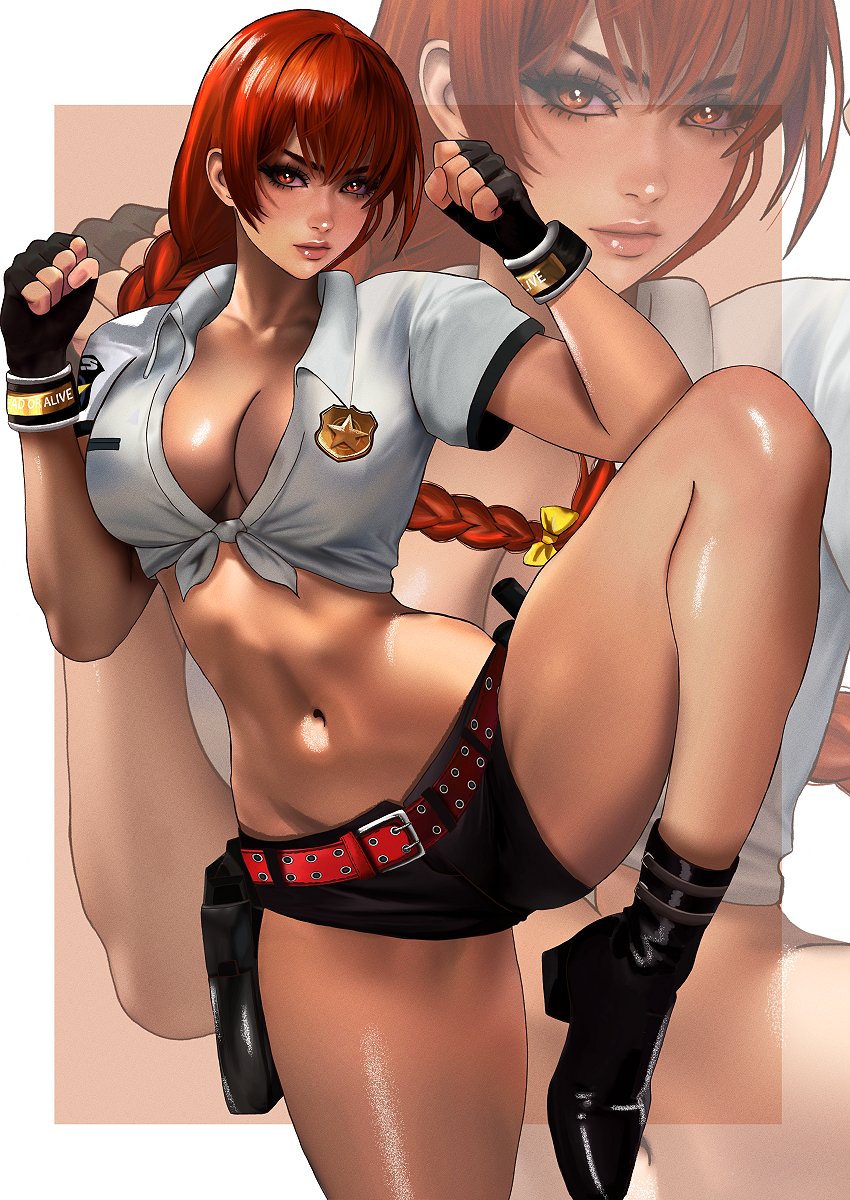 1girl 1girl 1girl alluring ass big_ass big_breasts big_breasts cleavage dead_or_alive dead_or_alive_2 dead_or_alive_3 dead_or_alive_4 dead_or_alive_5 dead_or_alive_6 dead_or_alive_xtreme_2 dead_or_alive_xtreme_3 dead_or_alive_xtreme_3_fortune dead_or_alive_xtreme_beach_volleyball dead_or_alive_xtreme_venus_vacation female_only kasumi kasumi_(doa) kittymiya midriff navel silf tecmo thick_thighs