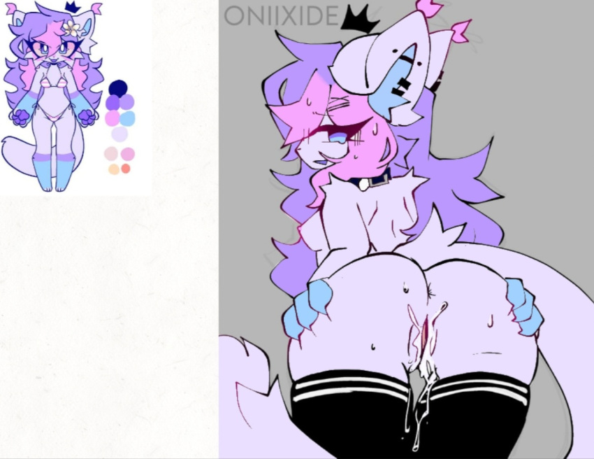 1girl big_ass female furry oniixide pussy