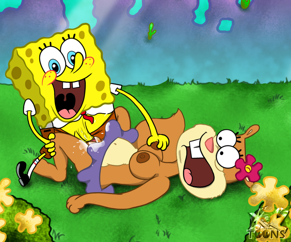 1girl anthro anthro_penetrated anthro_penetrating bodily_fluids cum female_penetrated genital_fluids genitals lying male male_penetrating male_penetrating_female missionary mostly_nude nickelodeon on_back penis pussy pussy_juice sandy_cheeks smooth sponge spongebob_squarepants spongebob_squarepants_(character) spread_legs spreading squirrel vaginal vaginal_penetration xl-toons