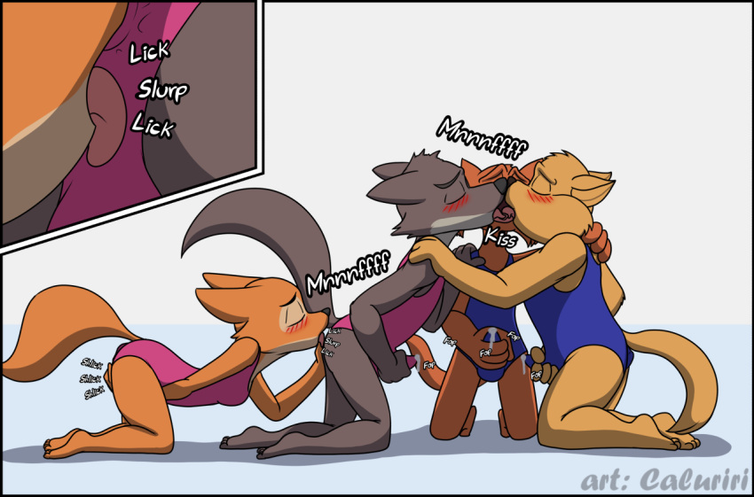 1girl anal anal_sex anilingus anthro caluriri canid canine canis chance_furlong crossdressing crossdressing_male diane_foxington felid feline feline_humanoid felis female/male female_penetrating female_penetrating_male female_rimming female_rimming_male fox girls_one-piece_swimsuit girls_swimsuit jake_clawson male male/male male/male/male male_penetrated male_rimmed masturbation mr._wolf_(the_bad_guys) one-piece_swimsuit oral oral_sex razor_(swat_kats) rimjob rimming rimming_male sex sex_toy swat_kats swimsuit t-bone t-bone_(swat_kats) the_bad_guys wolf yaoi yaoi
