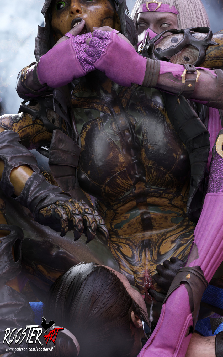 10:16 3_girls 3d 3d_(artwork) 4k belly breasts breasts breasts d'vorah dirty dirty_clothes dirty_skin dripping dripping_pussy erect_nipples female_focus females_only finger_on_pussy khameleon kitana medium_breasts monster_girl mortal_kombat nipples open_mouth patreon patreon_username pussy pussy roosterart screaming squirt squirting tongue tongue_out torn_clothes torn_clothing video_game video_game_character video_game_franchise