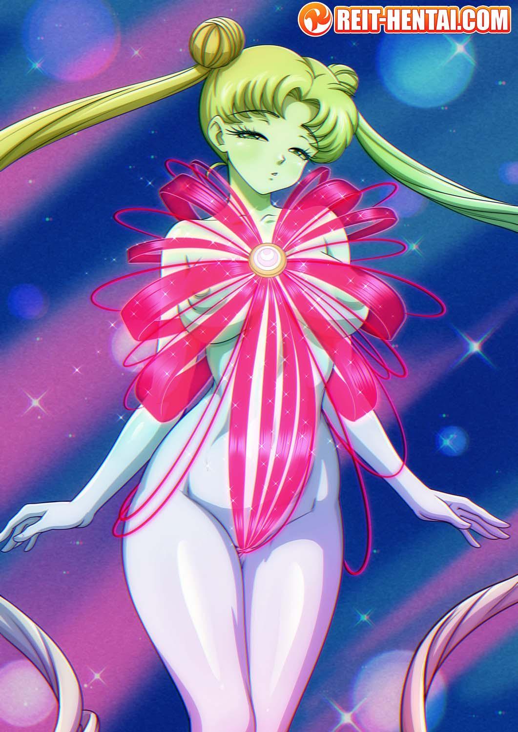 1girl adult_swim artist_name big_breasts bishoujo_senshi_sailor_moon bishoujo_senshi_sailor_moon_r bishoujo_senshi_sailor_moon_r_the_movie bishoujo_senshi_sailor_moon_s bishoujo_senshi_sailor_moon_s_the_movie bishoujo_senshi_sailor_moon_supers bishoujo_senshi_sailor_moon_supers_the_movie blonde_hair breasts commentary double_bun english_commentary eyelashes hair_bun half-closed_eyes henshin high_res legs_together navel_peek nude parted_bangs parted_lips puffy_nipples pussy pussy_peek reit ribbon sparkle teeth thighs toei_animation toonami twin_tails usagi_tsukino viz_media