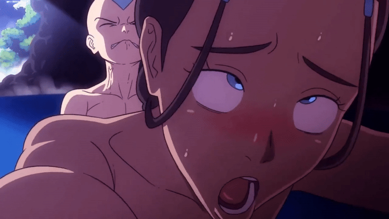 1boy 1boy1girl 1girl 1girls 2d 2d_animation aang aged_up anus ass avatar:_the_last_airbender bald_male balls blue_eyes blush braided_hair bubble_butt canon_couple close-up closed_eyes clothing d-art digital_media_(artwork) duo eyes_rolling_back female_penetrated gif hands_on_ass implied_sex katara male male/female male_penetrating male_penetrating_female medium_penis open_mouth penis pleasure_face scratching_ass scratching_butt sex sex_from_behind small_breasts straight sweat sweating tagme thick_ass thick_hips thrusting