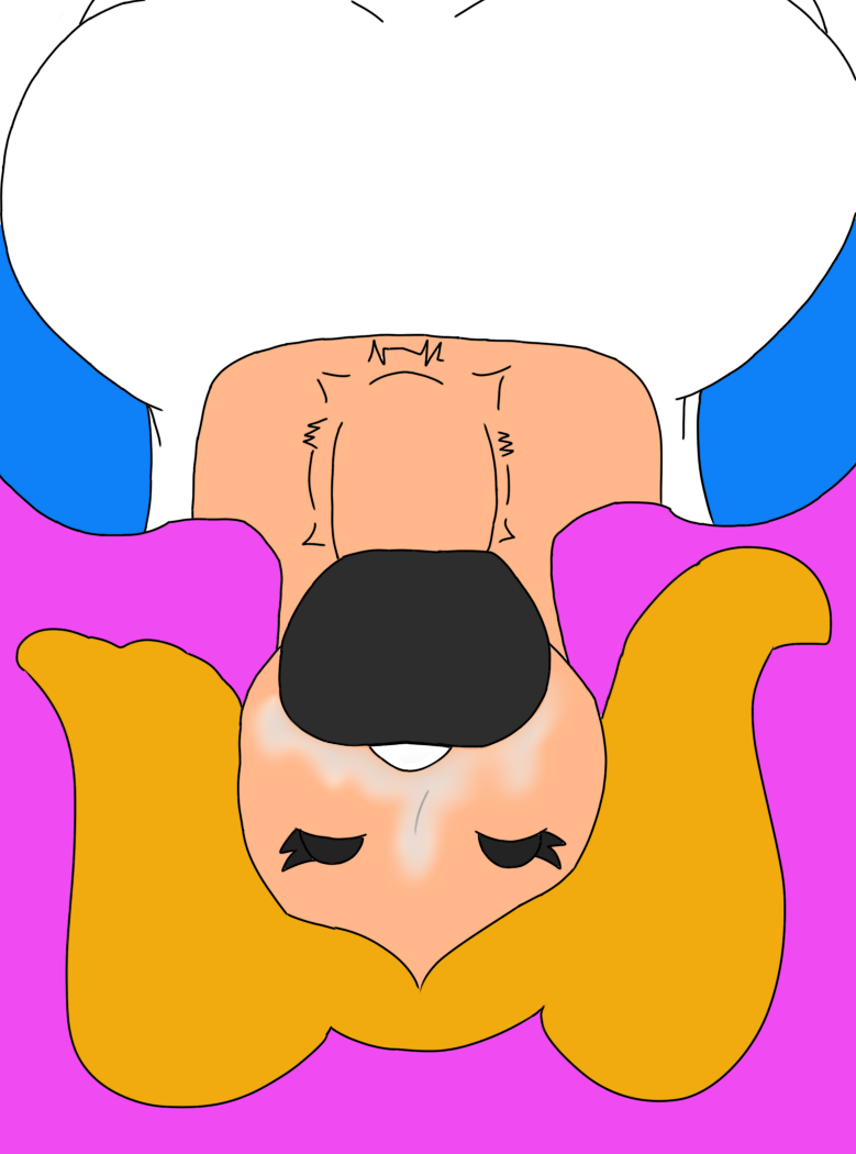 1boy 1girl 2016 anthro anthro_on_human anthro_penetrating anthro_penetrating_human big_breasts blonde_hair breasts bulge catherine_(les_ratz) clothed clothed_female cum cum_in_mouth cum_inside deepthroat digital_media_(artwork) eyes_closed female half-closed_eyes huge_breasts human large_breasts les_ratz light-skinned_female light_skin male male/female mostly_offscreen_character murid murine ponytail purple_background rapido_(ratz) simple_background solo teeth throat_bulge trigoat twintails upper_body upside-down yellow_hair