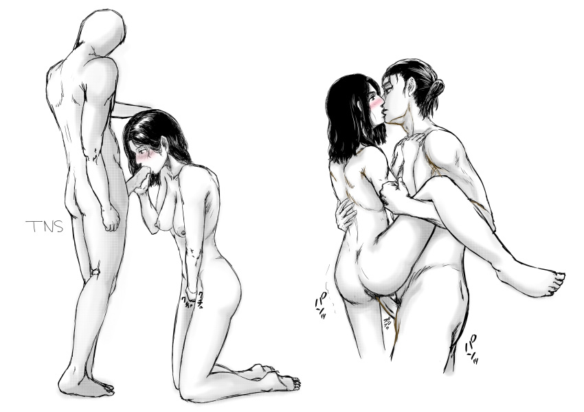 1boy 1boy1girl 1girl 1girl1boy artist_name ass athletic_male attack_on_titan black-haired_female black-haired_male black_hair black_hair_female black_hair_male blush blushing_female breasts bun bun_hair cheating cheating_(relationship) cheating_male completely_naked_female completely_naked_male completely_nude_female completely_nude_male duo duo_focus enemies_to_lovers enemies_with_benefits eren_jaeger eren_yeager eyes_open fellatio female female/male female_penetrated female_penetrated_by_male femsub fingering fingering_self fit_male hand_on_another's_head holding_partner holding_penis kissing kissing_during_sex kissing_while_penetrated kissing_while_penetrating long-haired_female long_hair long_hair_female looking_at_partner male male/female male_penetrating_female masturbating_during_fellatio masturbation naked naked_female naked_female_naked_male naked_female_with_naked_male naked_male naked_male_naked_female naked_male_with_naked_female naked_sex nipples nude nude_female nude_female_nude_male nude_male nude_male_nude_female nude_sex nudity open_eyes oral penetration penis_in_pussy pieck pieck_finger sex sexual_intercourse shingeki_no_kyojin standing_on_one_leg standing_sex straight straight_sex tns vaginal_penetration vaginal_sex white_background