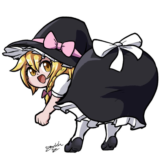 1girl ass big_ass breasts huge_ass marisa_kirisame touhou zedrin