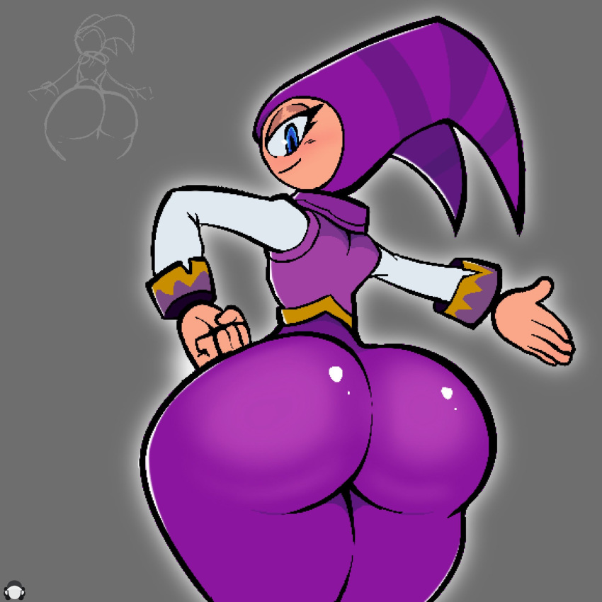 1girl ass big_ass breasts huge_ass nights nights_(nights_into_dreams) nights_into_dreams nights_journey_of_dreams sega sketchydrawin