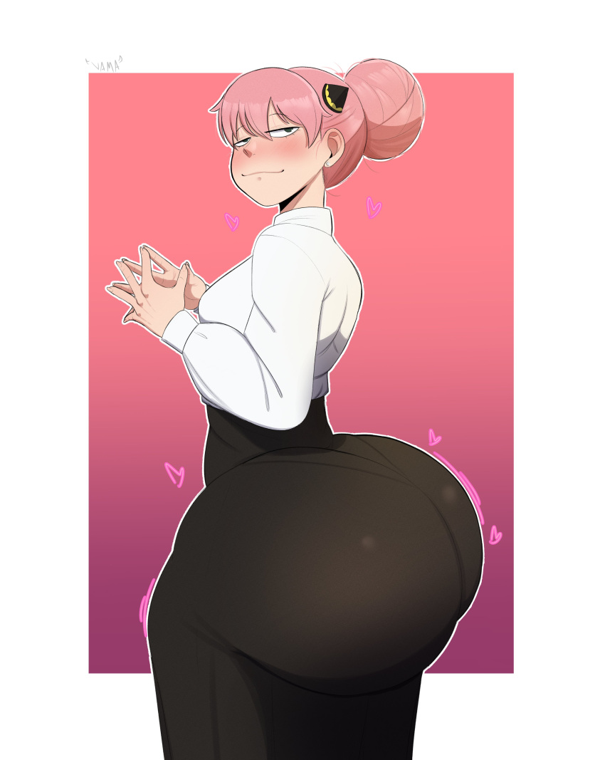 1girl anya_forger ass big_ass breasts huge_ass spy_x_family yamathegod
