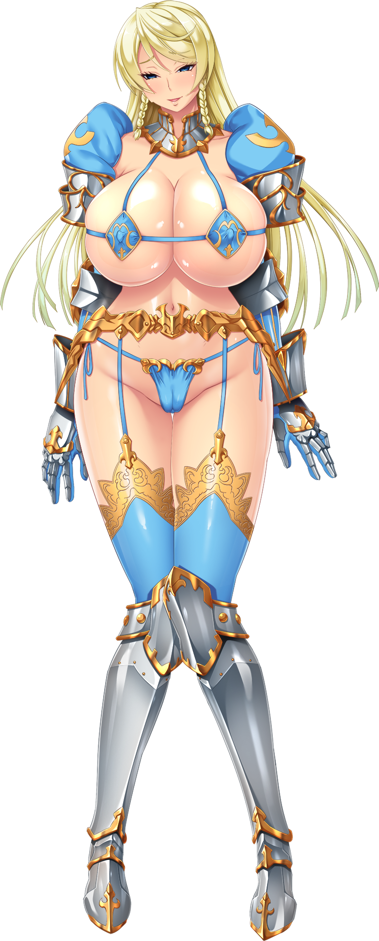 1girl big_breasts cameltoe cleavage dress female_focus full_body high_res huge_breasts kyonyuu_princess_saimin long_hair looking_at_viewer mature mature_female mature_woman simple_background