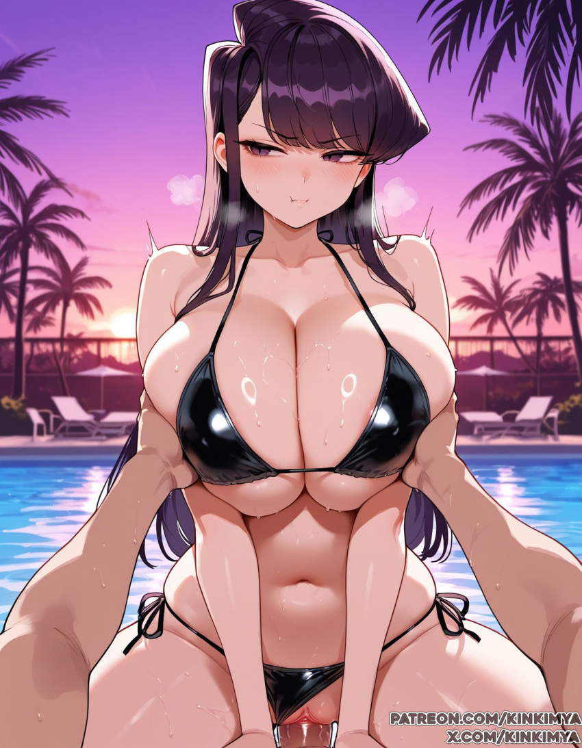 1boy 1girl ai_generated ass ass_bigger_than_head ass_focus beach big_ass big_breasts big_thighs black_lipstick breasts brown bubble_ass bubble_butt dumptruck_ass erection fat_ass fishnets girly gothic gothic_lolita hair high_res high_resolution horny huge_ass huge_breasts huge_thighs kinkimya komi-san_wa_komyushou_desu komi_can't_communicate komi_shouko male manga mature mature_body mature_figure milf mommy navel penis perfect_body pussy round_ass sex sexy shy shy_girl spread_legs stable_diffusion thick thick_ass thick_thighs thighs uncensored vaginal vaginal_penetration vaginal_sex voluptuous waifu_diffusion wide_hips