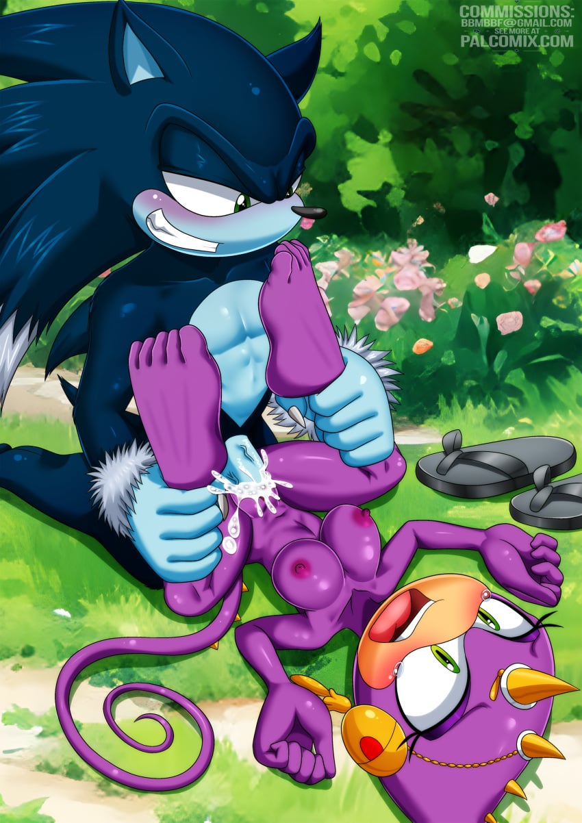 1girl barefoot bbmbbf bride_of_constant_vigil cum cum_in_pussy cum_inside feet flowers gold_eyes humanoid_feet male male/female mobian_(species) mobius_unleashed nipples nude nude palcomix pussy r**e sega sega sex sonic sonic_the_hedgehog sonic_the_hedgehog_(archie) sonic_the_hedgehog_(comics) sonic_the_hedgehog_(series) sonic_the_werehog toes