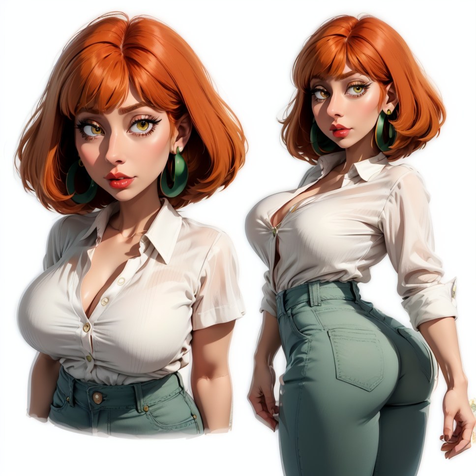 1girl 20th_century_fox ai_generated ass big_ass big_breasts breasts cleavage clothed clothes clothing dat_ass erect_nipples eyebrows eyelashes family_guy female female_only fully_clothed hips huge_ass huge_breasts human human_only large_ass large_butt lois_griffin mature_female milf navel solo solo_female thick thick_ass thick_thighs thighs wide_hips