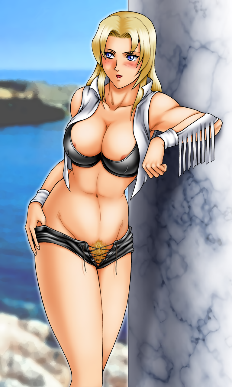 1girl alluring athletic_female bamboo_(artist) beach big_breasts blonde_hair blue_eyes blush breasts dead_or_alive dead_or_alive_2 dead_or_alive_3 dead_or_alive_4 dead_or_alive_5 dead_or_alive_6 dead_or_alive_xtreme dead_or_alive_xtreme_2 dead_or_alive_xtreme_3 dead_or_alive_xtreme_3_fortune dead_or_alive_xtreme_beach_volleyball dead_or_alive_xtreme_venus_vacation female_abs female_only fit_female human kitamura kitamura_(bamboo) kitamura_hips muscle nipple_slip nipples pubic_hair tina_armstrong