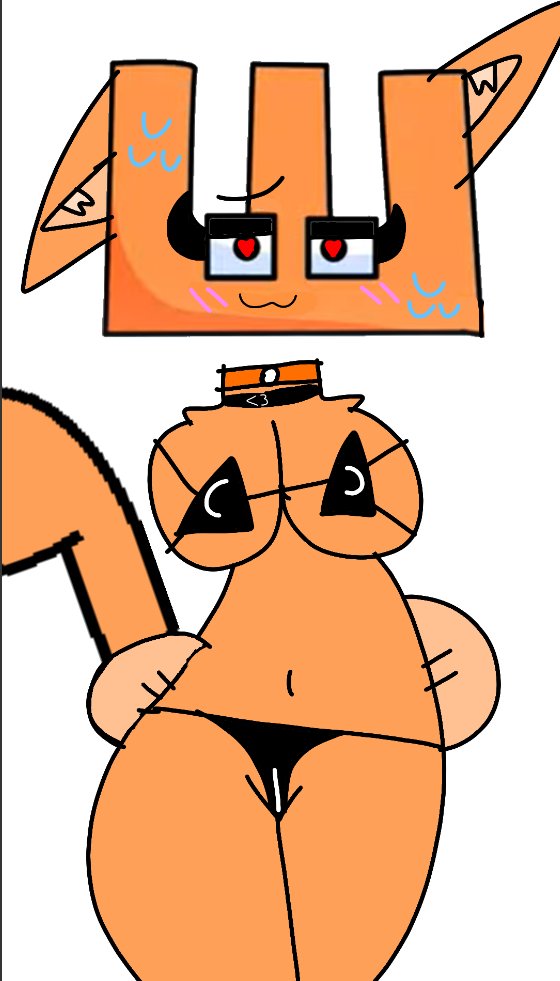 1girl abbygale_purple_eevee_kit alphabet_(mike_salcedo) anthro bikini boobs breasts female furry furry_female genderswap harrymations hi_res hot orange_body ralr scha_(ralr) sexy tits titties uwu