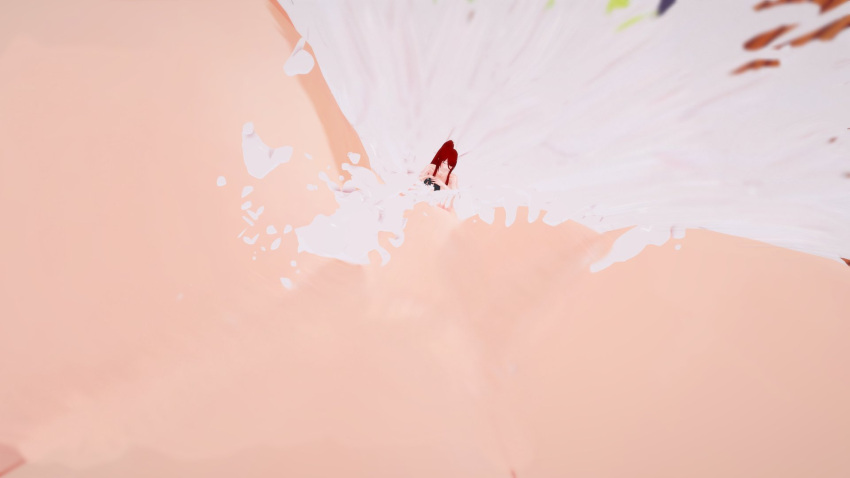 1futa 1girl camtri cumflation hyper_belly