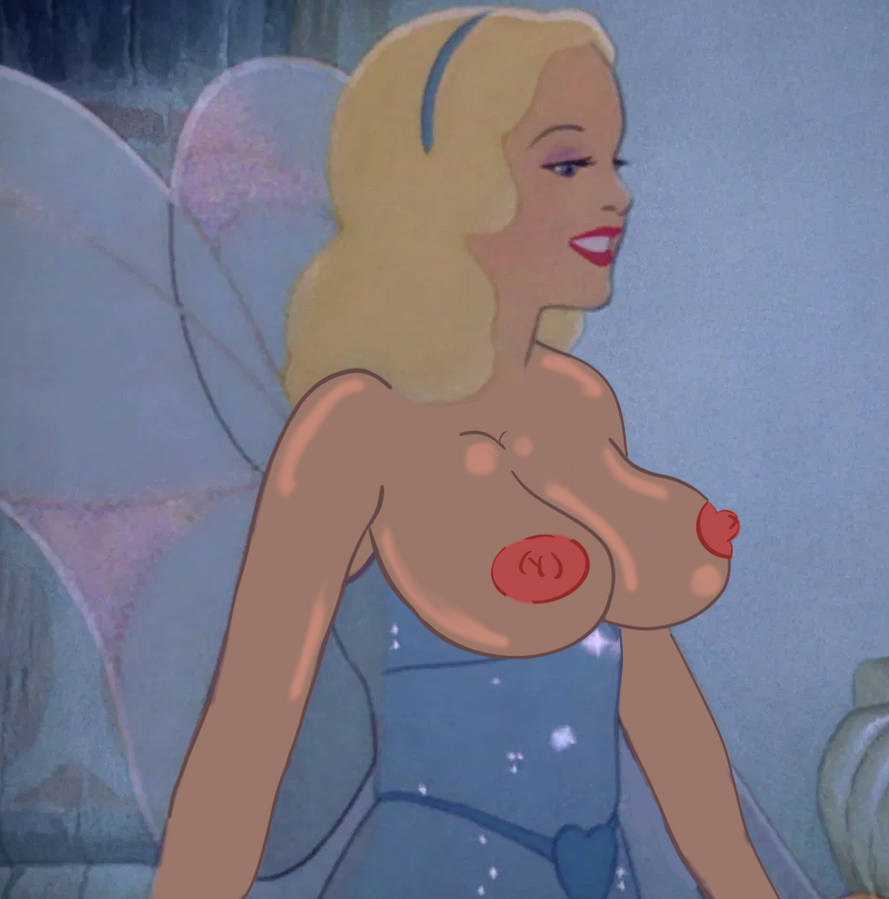 2020 blue_eyes blue_fairy breasts breasts cute disney edit eyebrows eyelashes fairy lipstick nipples pinocchio sexy sexy_breasts smile wings yellow_hair