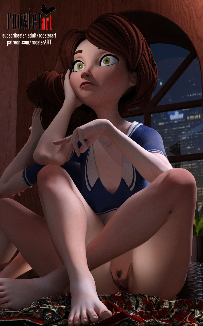 10:16 1girl 1girl 1girl 1girls 3d 3d_(artwork) aunt aunt_cass barefoot big_hero_6 brown_hair carpet cass_hamada city cityscape cleavage closed_mouth disney elbows feet female_focus female_pubic_hair green_eyes indoors knees light-skinned light-skinned_female light_skin medium_hair mirror no_pants open_eyes partially_clothed patreon patreon_username pubic_hair pussy pussy room roosterart solo_focus subscribestar subscribestar_username toes window