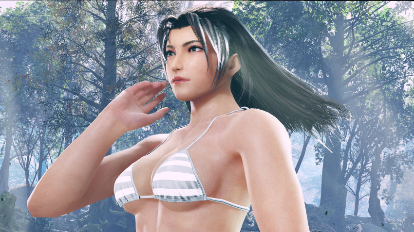 1girl big_breasts bikini female_only jun_kazama kazama_jun milf mod namco tekken tekken_2 tekken_8 tekken_tag_tournament tekken_tag_tournament_2