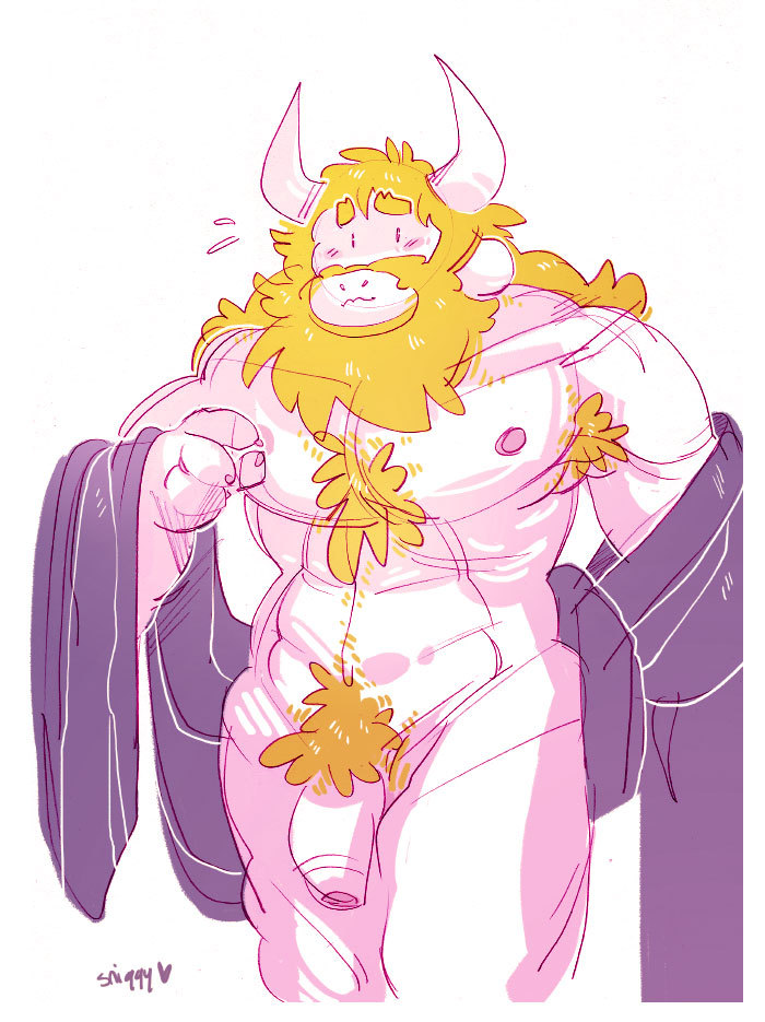 1boy 2010s 2016 2d 2d_(artwork) anthro anthro_only artist_name asgore_dreemurr blonde_hair blonde_pubic_hair boss_monster caprine dilf flaccid floppy_ears foreskin furry furry_male furry_only genitals goat goat_ears goat_horns hairy_chest hairy_male horns humanoid_genitalia humanoid_penis ladybumtickler male male_anthro male_nipples male_only male_pubic_hair mammal mature mature_anthro mature_male monster monster_boy muscle muscular muscular_anthro muscular_male nipples nude nude_anthro nude_male penis pubic_hair simple_background sniggysmut solo_anthro solo_male undertale undertale_(series) video_game_character video_games white_background