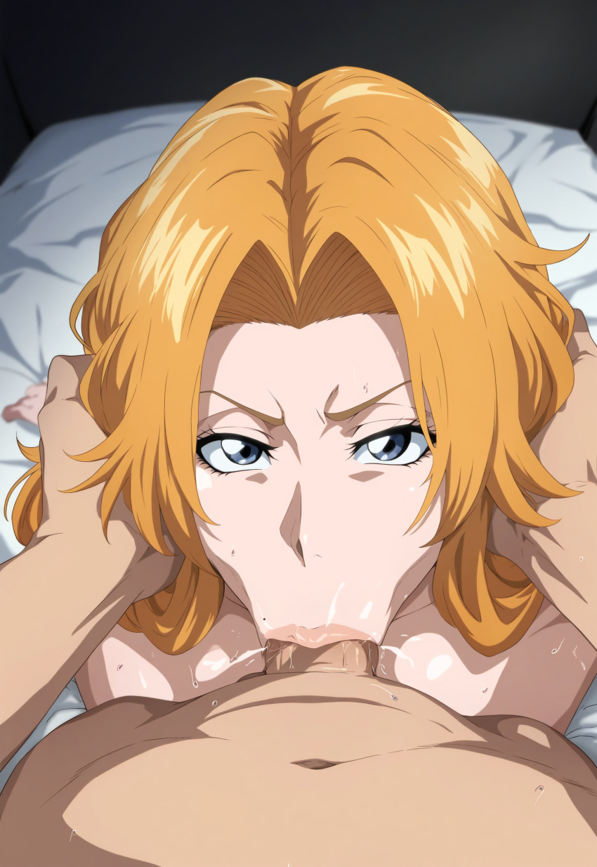 1girl 1girl ai_generated beer beer_can big_breasts big_breasts bleach blue_eyes breasts breasts_bigger_than_head female_focus gigantic_breasts high_res long_hair massive_breasts matsumoto_rangiku mature mature_female mature_woman nai_diffusion orange_hair patreon patreon_paid patreon_reward solo_female stable_diffusion tagme tofuro wavy_hair
