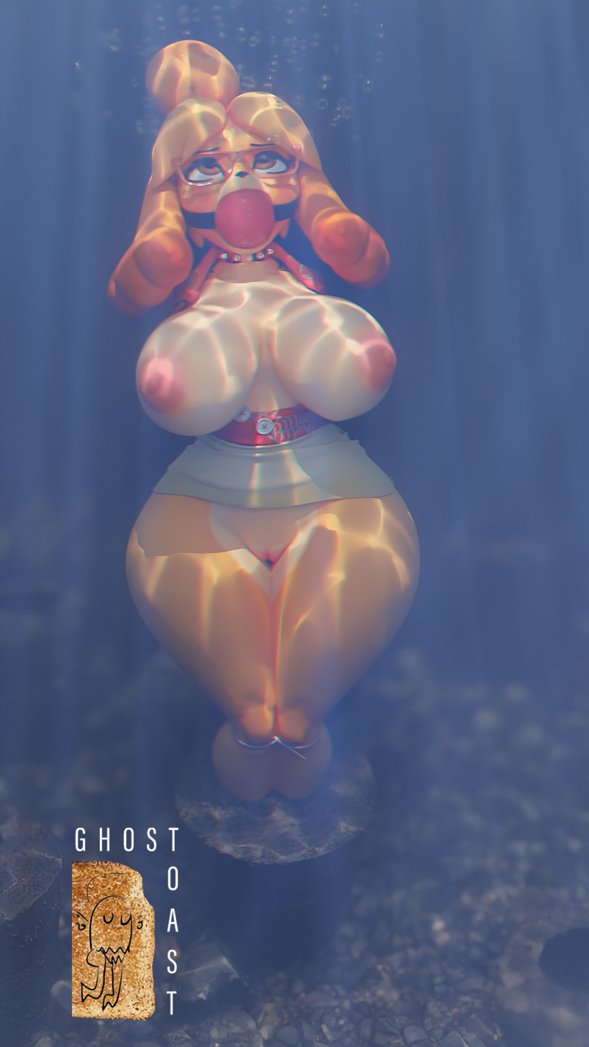 1girl 3d 3d_(artwork) 9:16 accessory animal_crossing anthro areola asphyxiation ball_gag bell bell_piercing beverage big_breasts blonde_hair bodily_fluids bondage bound breasts canid canine canis caught cement_shoes choker digital_media_(artwork) domestic_dog drowning english_text erotic_asphyxiation female f****d furry gag gagged genitals ghostoast group hair hair_accessory hair_bell hairband hands_behind_back high_res hips huge_breasts imminent_death isabelle_(animal_crossing) jewelry mammal multicolored_hair necklace nintendo nipple_bell nipple_piercing nipple_ring nipples noose nude orgasm outside piercing predicament_bondage pussy restraints ring_piercing rope rope_bondage shih_tzu s***f solo text toy_dog two_tone_hair underwater water wide_hips