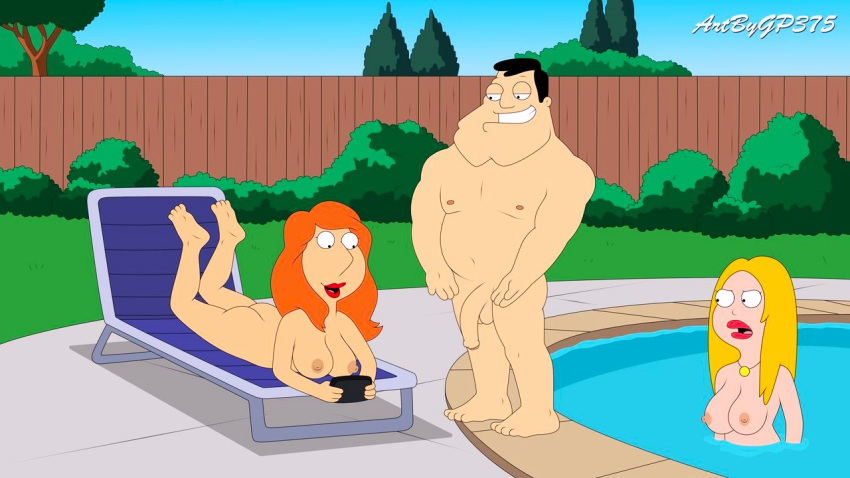 american_dad ass breasts crossover erect_nipples family_guy francine_smith gp375 huge_penis lois_griffin nude stan_smith thighs