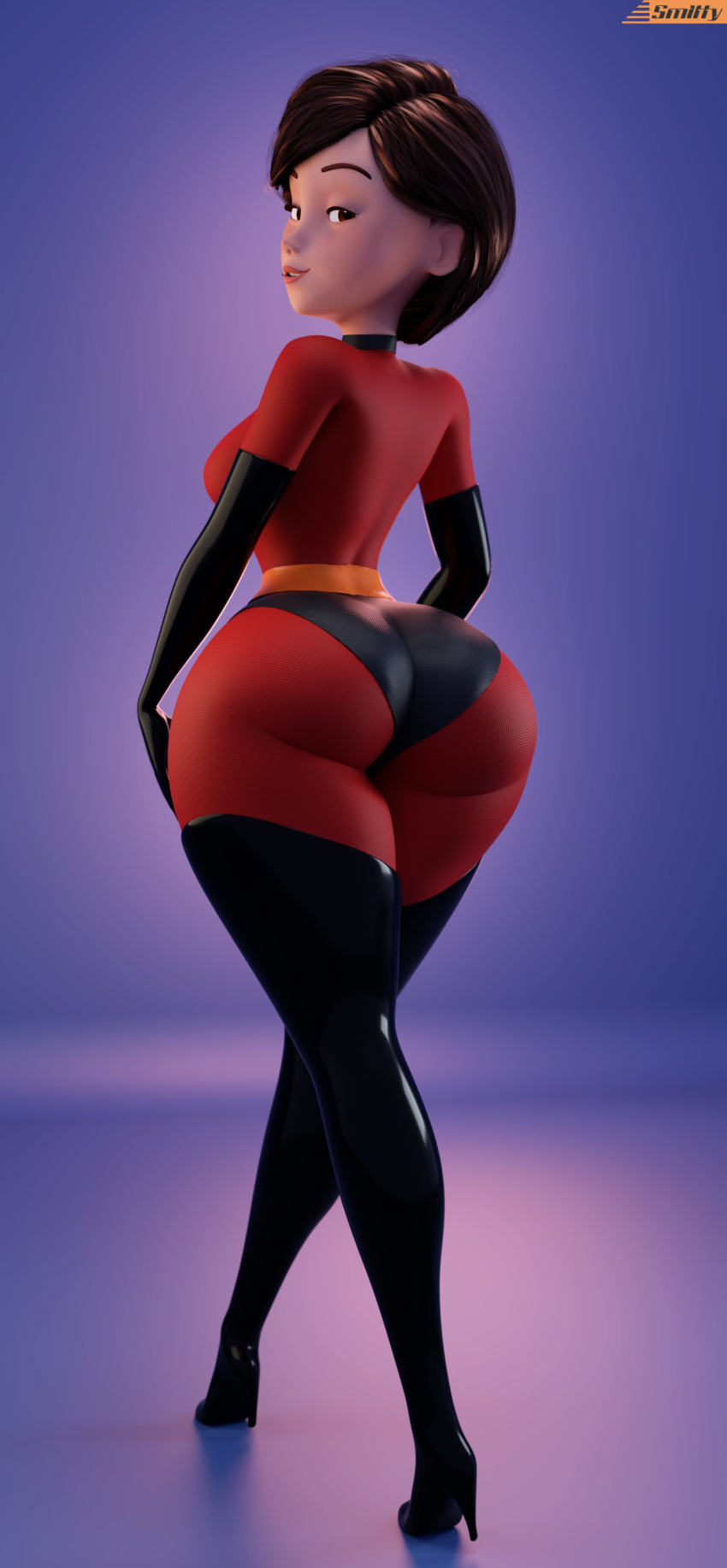 1girl ass big_ass brown_hair bubble_ass bubble_butt curvy disney elastigirl fat_ass helen_parr high_heels huge_ass insanely_hot large_ass looking_at_viewer looking_back mature_female milf pawg pixar pixar_mom seductive seductive_look seductive_smile sexy sexy_ass sexy_body short_hair smelly_ass smitty34 the_incredibles the_incredibles_2 thick_thighs tight_clothes tight_clothing tight_fit voluptuous voluptuous_female wide_hips