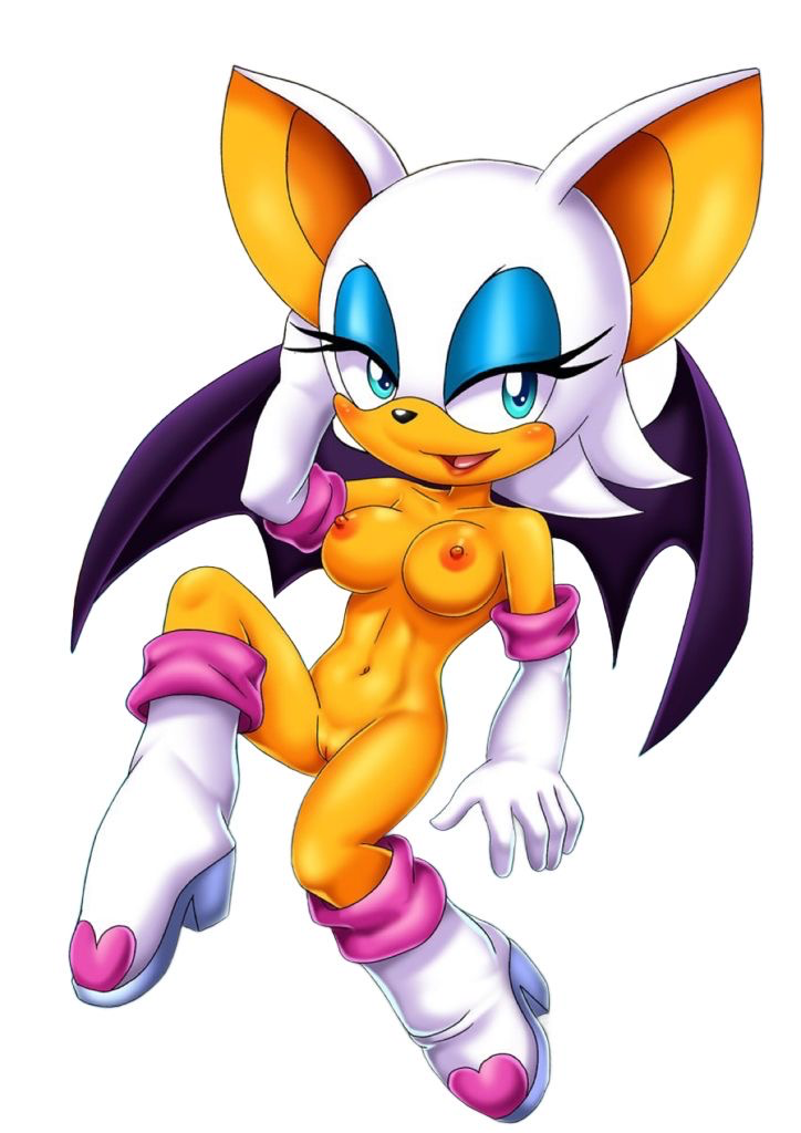 1girl 1girl 1girls anthro bbmbbf blush breasts female_only lipstick mobius_unleashed nipples nude open_mouth palcomix pussy rouge_the_bat sega sega sonic_the_hedgehog_(series) tongue