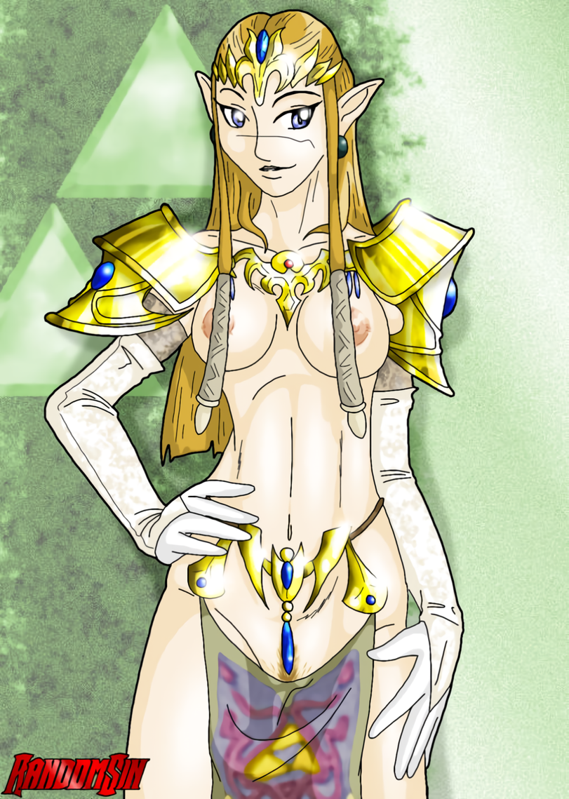 alluring breasts loincloth nintendo no_dress princess_zelda pubic_hair_peek randomsin shoulderpads straight_hair the_legend_of_zelda zelda_(twilight_princess)