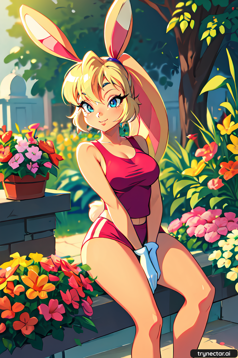 ai_generated aiwaifu blonde_hair blue_eyes hentai humanoid lola_bunny looney_tunes space_jam trynectar.ai