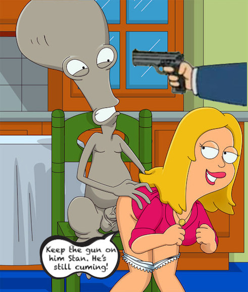 american_dad anal doggy_position francine_smith orgasm roger_(american_dad) scared stan_smith