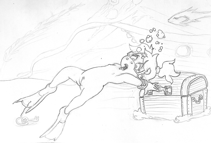 1girl air_bubbles alvin_and_the_chipmunks anthro bondage brittany_miller bubbles chipmunk drowning dtcg female fins flat_chest flippers furry goggles monochrome nipples nude ocean peril pussy sea sketch solo swimming_fins swimming_goggles tagme traditional_media_(artwork) trapped underwater water