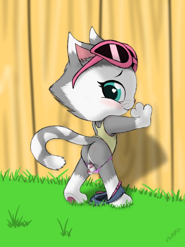 1girl 1girl 1girl 3:4 3_fingers 44_cats 44cats anthro ass blue_eyes bluegesan bodily_fluids cat_girl catgirl cats_with_tits catswithtits clothing detailed_background digital_media discovery_kids domestic_cat eyewear felid feline felis fingers fur genderswap genital_fluids genitals glasses grey_body grey_fur heart_eyes heart_symbol high_res kittentits mammal masturbation milady's_family milady'sfamily milady_(44_cats) miladygesan miladys'family miladysfamily miniferu multicolored_fur nickelodeon outside pawpads pussy pussy_juice_on_hand rule34 rule63 rule_34 signature two_tone_body two_tone_fur vaginal vaginal_fluids vaginal_masturbation white_body white_fur young