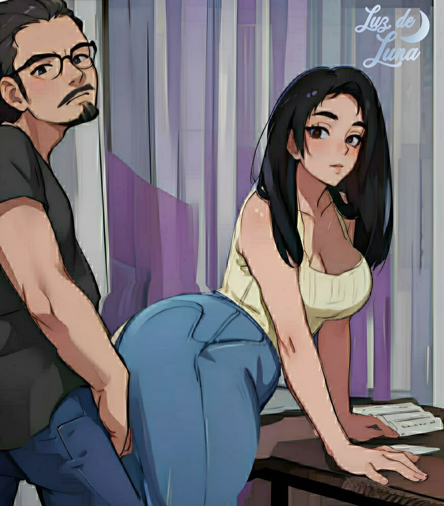 1boy 1girl ai_generated ass ass_focus big_ass blue_jeans cheating cheating_(relationship) cheating_female cheating_girlfriend daniela_feijoo eusebio_de_souza father-in-law_and_daughter-in-law jeans luz_de_luna mabel_gil miguel_alvarez older_male penetration penetration_from_behind penis_in_ass ripped ripped_clothing sex sex_from_behind torn_clothes torn_jeans torn_pants younger_female