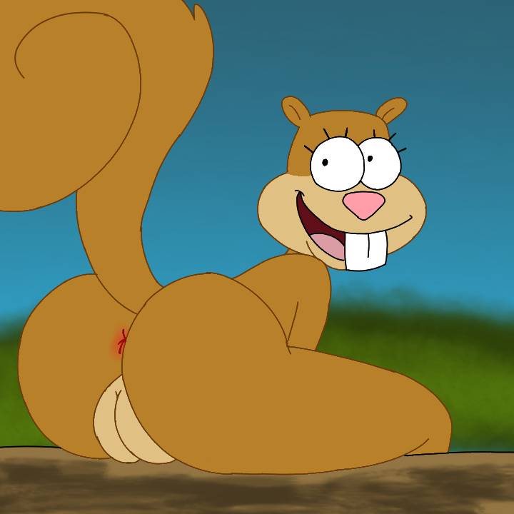 1girl 1girl anthro anus ass brown_body brown_fur buckteeth fur genitals log mammal nickelodeon nicktoons paramount_pictures pussy rodent sandy_cheeks sciurid sitting spanky15 spongebob_squarepants spongebob_squarepants_(series) tail teeth tree_squirrel viacom wood